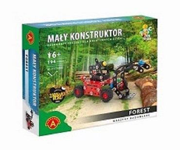 Mały Konstruktor. Maszyny budowlane - Forest ALEX