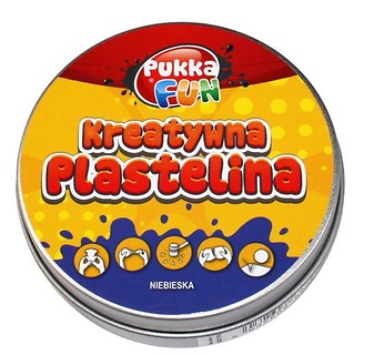 Kreatywna plastelina - standardowa niebieska