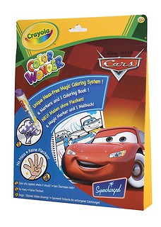 Kolorowanka Color Wonder Disney Cars CRAYOLA