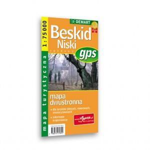 Mapa Turs. Beskid Niski DEMART