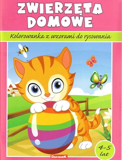 Kolorowanka. Zwierzęta domowe