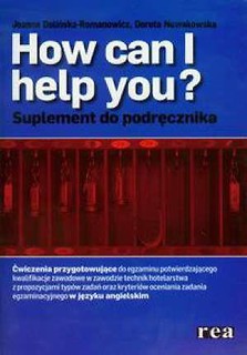 How can I help you? suplement do podręcznika REA