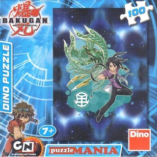 Puzzle 100 Bakugan Shun and Phoe DINO