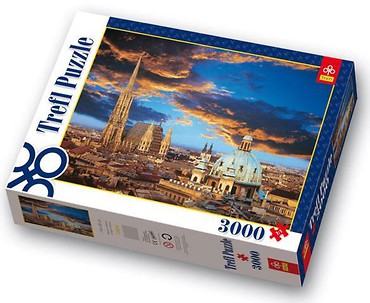 Puzzle 3000 Wieczór w Wiedniu TREFL