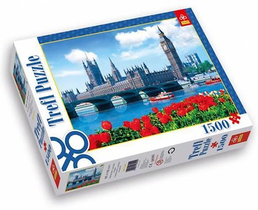 Puzzle 1500 Parlament Londyn, Anglia TREFL