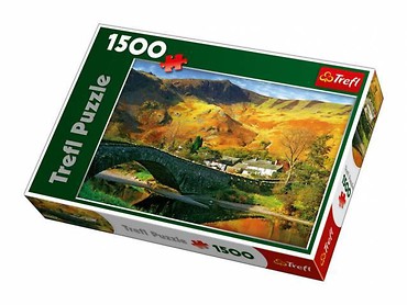 Puzzle 1500 Most nad rzeką Derwent TREFL