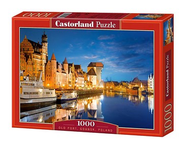 Puzzle 1000 Port w Gdańsku CASTOR