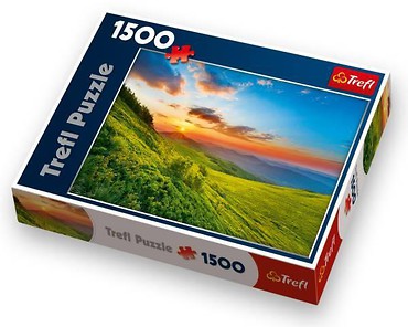 Puzzle 1500 Połonina Wetlińska, Bieszczady TREFL