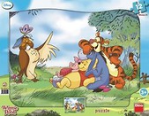 Puzzle 12 Kubuś Puchatek DINO