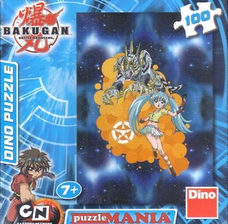 Puzzle 100 Bakugan Runo and Tige DINO