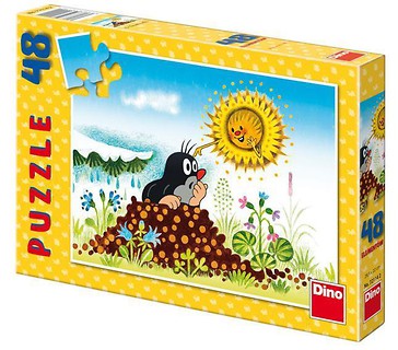 Puzzle 48 Krecik i słoneczko DINO