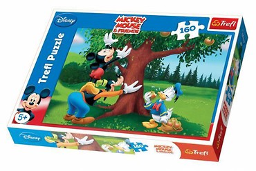 Puzzle 160 Miki, Donald, Goofy Smaczne jabł. TREFL