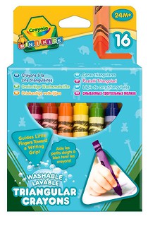 Kredki świecowe 16 kolorów minikikds CRAYOLA