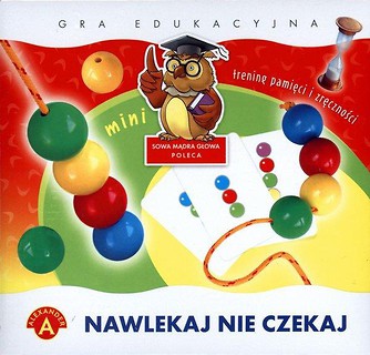 Gra - Nawlekaj nie czekaj mini ALEX