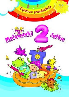 Tęczowe przedszkole - Malowanki 2-latka