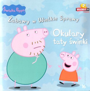 Świnka Peppa. Zabawy w .. 16 Okulary taty świnki