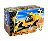 Klocki konstrukcyjne 12el maszyna budowlana