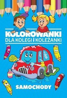 Kolorowanki dla kolegi i koleżanki. Samochody