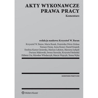 Akty wykonawcze prawa pracy. Komentarz