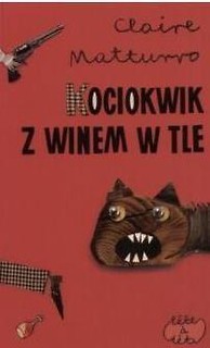 Kociokwik z winem tle