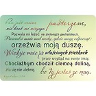 Magnes na lodówkę - Pan jest moim Pasterzem