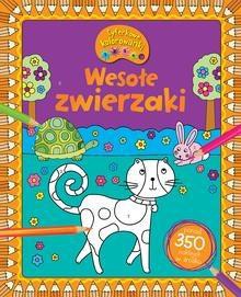 Cyferkowe kolorowanki.Wesołe zwierzaki