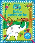 Cyferkowe kolorowanki.Dzikie zwierzęta