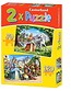 Puzzle x 2 - Czarujące księżniczki CASTOR