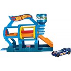 Hot Wheels - Rozkładane zestawy Turbo myjnia