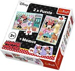 Puzzle 2w1+ memos - Hobby Minnie TREFL