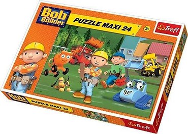 Puzzle 24 maxi Bob Budowniczy Na boisku TREFL