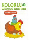 Koloruj według numeru Gospodarstwo