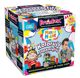 BrainBox Koloruj i zapamiętuj ALBI
