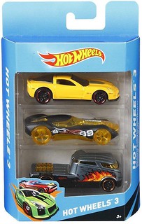Hot Wheels - Samochodziki Trzypak