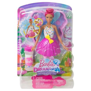 Barbie Dreamtopia. Bąbelkowa wróżka Ciemnoróżowa