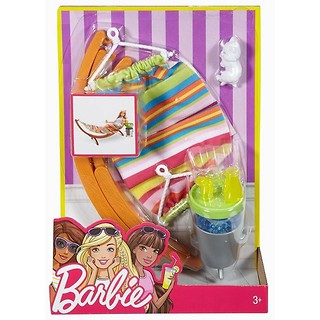 Barbie - Akcesoria wypoczynkowe Hamak