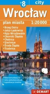 Wrocław plus 8 - plan miasta