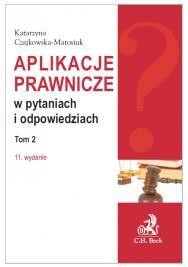 Aplikacje prawnicze w pytaniach i odp. T.2