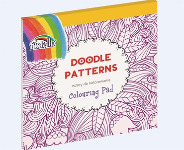 Książka do kolorowania Doodle Patterns FIORELLO