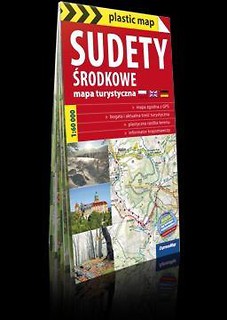 plastic map Sudety Środkowe 1:60 000
