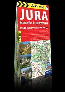 Plastic map Jura Krakowsko-Częstochowska 1:50 000