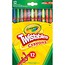 Wykręcane kredki świecowe 12 kolorów CRAYOLA