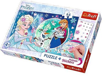 Puzzle 54 plus - Magiczna moc Elsy TREFL