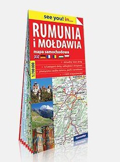 See you! in... Rumunia i Mołdawia 1:700 000