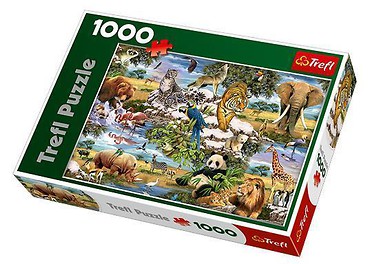 Puzzle 1000 Zwierzęta świata TREFL