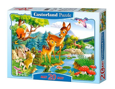 Puzzle 20 maxi - Bambi w.2012 CASTOR