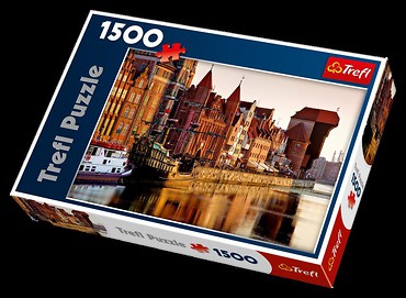 Puzzle 1500 Gdańsk, Polska TREFL