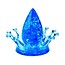 Crystal puzzle kropla korona