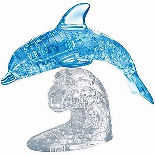 Crystal puzzle duże delfin