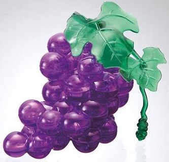 Crystal puzzle winogrono czarne